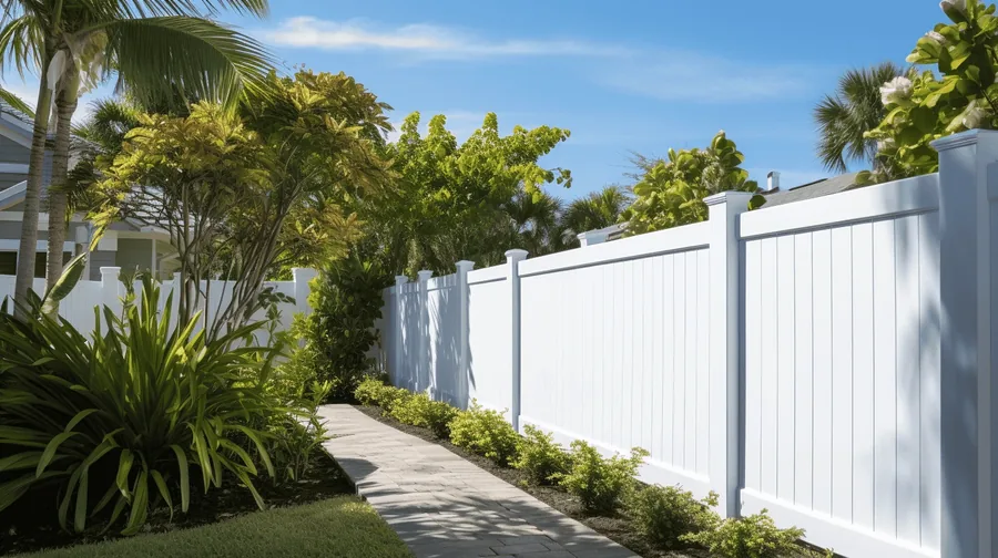 Vinyl Fences by Ronnie Custom Fence